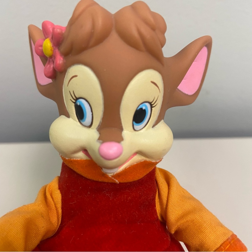 vintage Tyco Tanya from Fievel Goes West bean bag toy PVC Head 1991